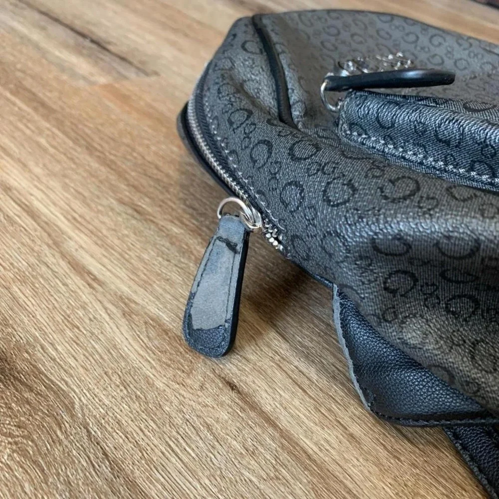 Guess *black faux